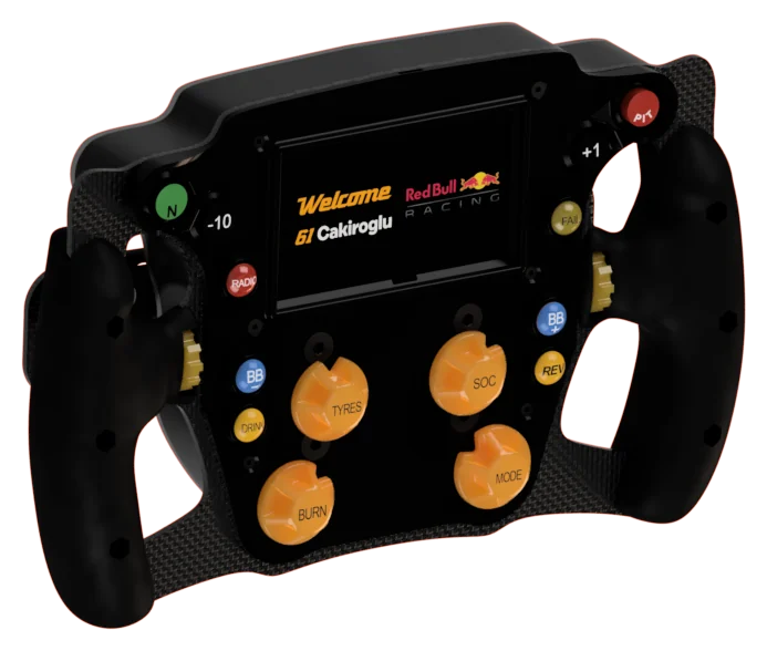 F1 sim steering wheel